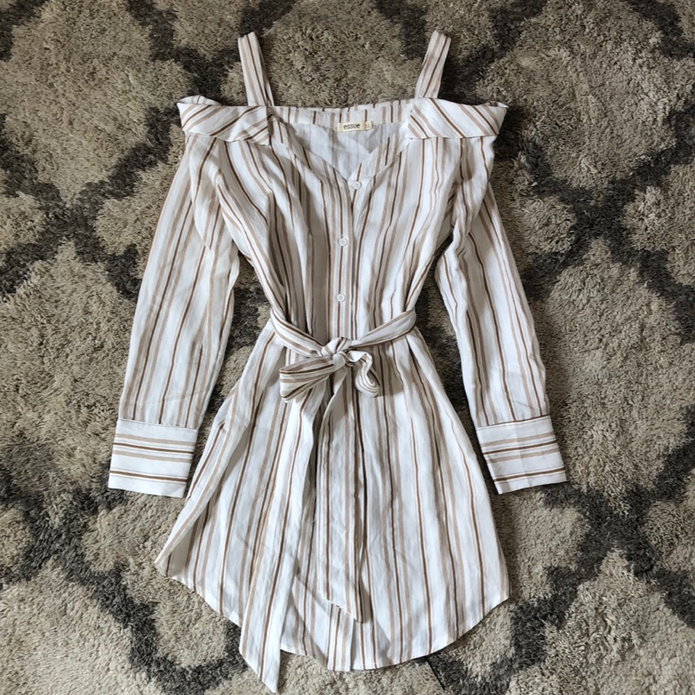cold shoulder dress
